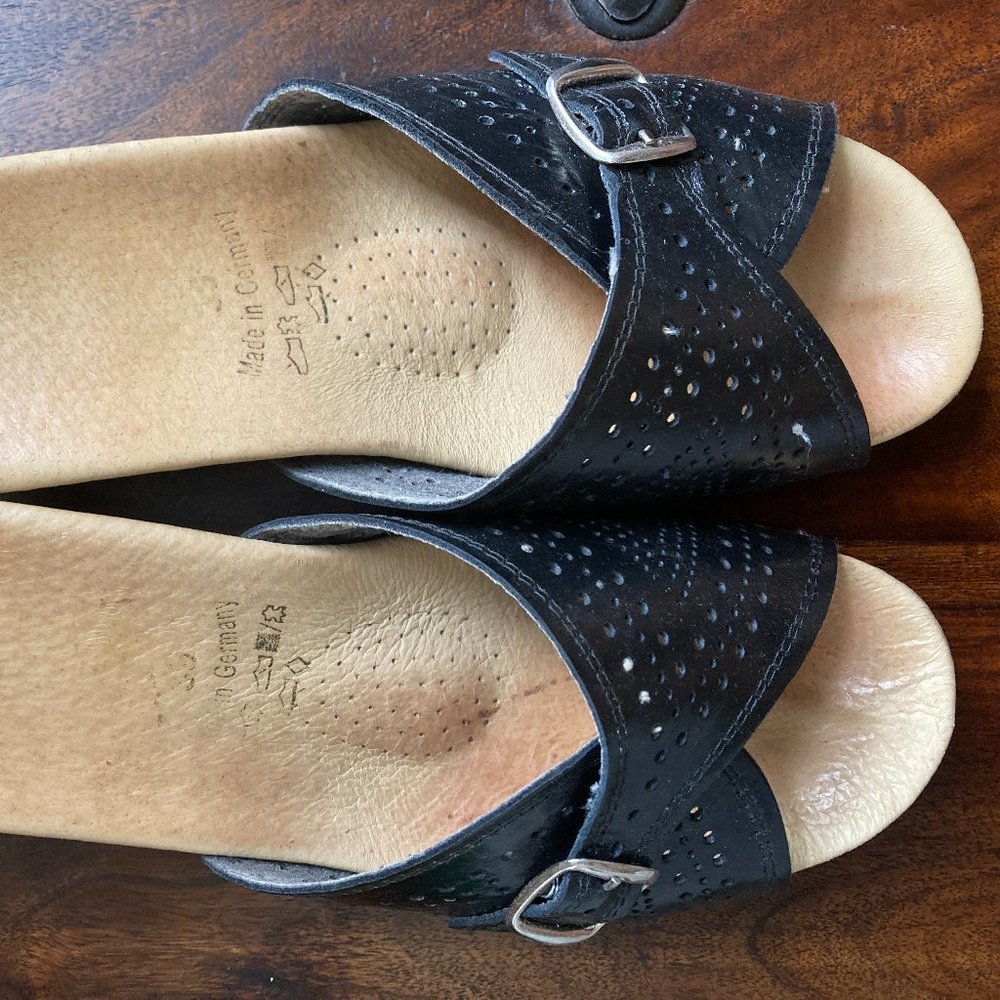 Fatelli Worishofer Cork Soled Mules